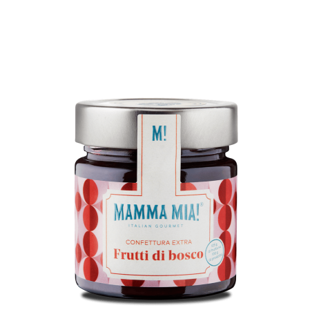 Confettura Extra di Frutti di Bosco Senza Conservanti Mamma Mia Italian Gourmet