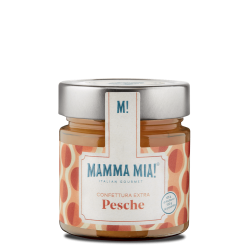 Confettura Extra di Pesche Senza Conservanti Mamma Mia Italian Gourmet