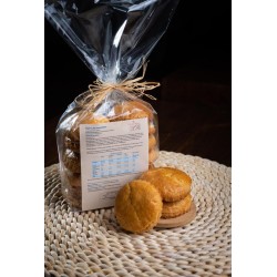 Biscotti artigianali monodose ripieni con marmellata Confezionate in busta da 500 gr